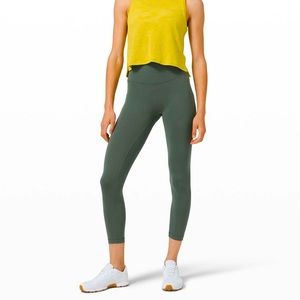 NWT Lululemon Wunder Train 23” in Smoked Spruce